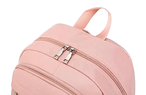 Acmebon Girl Roomy Fashion Laptop Backpack Casual Daily Backpack for Women Pink