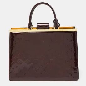 Amarante Monogram Vernis Deesse GM Bag
