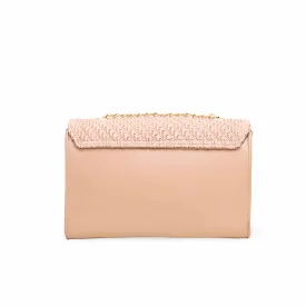 Beige Formal Shoulder Bag P54541