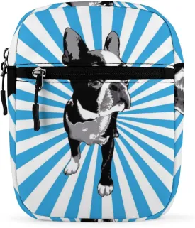 Boston Terrier Mini Crossbody Bag Shoulder Bag Small Messenger Bag Unisex
