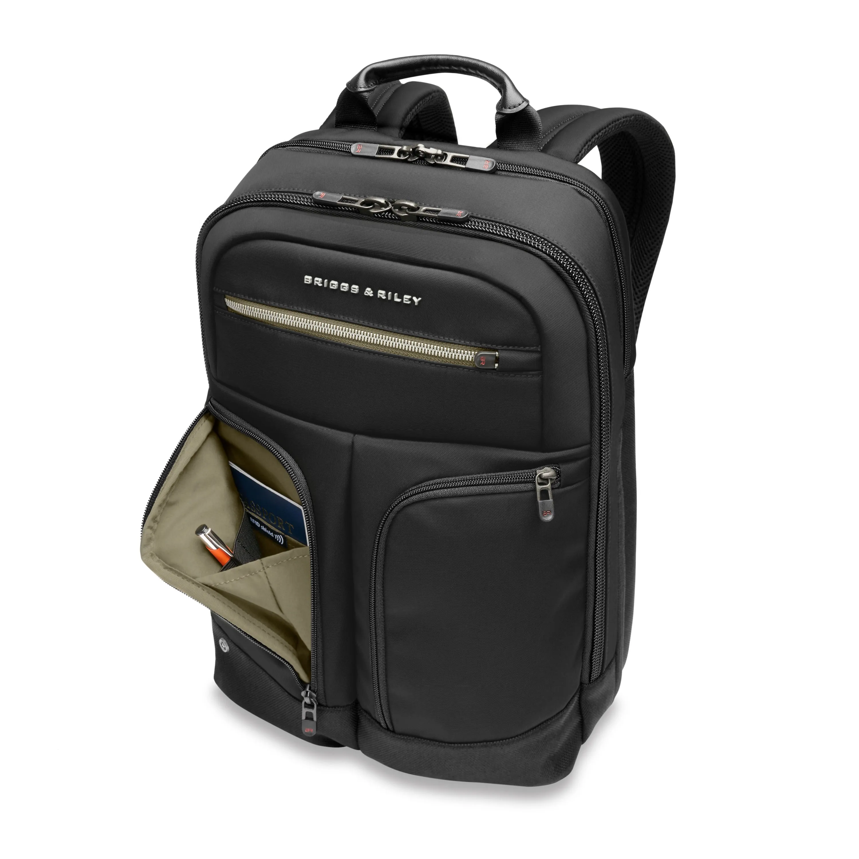 Briggs and Riley HTA Medium Expandable Laptop Backpack with RFID- AK123X