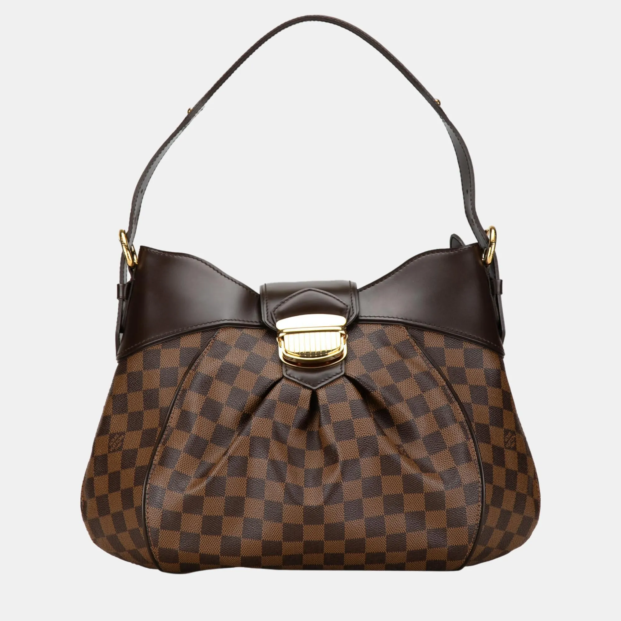 Brown Damier Ebene Sistina MM