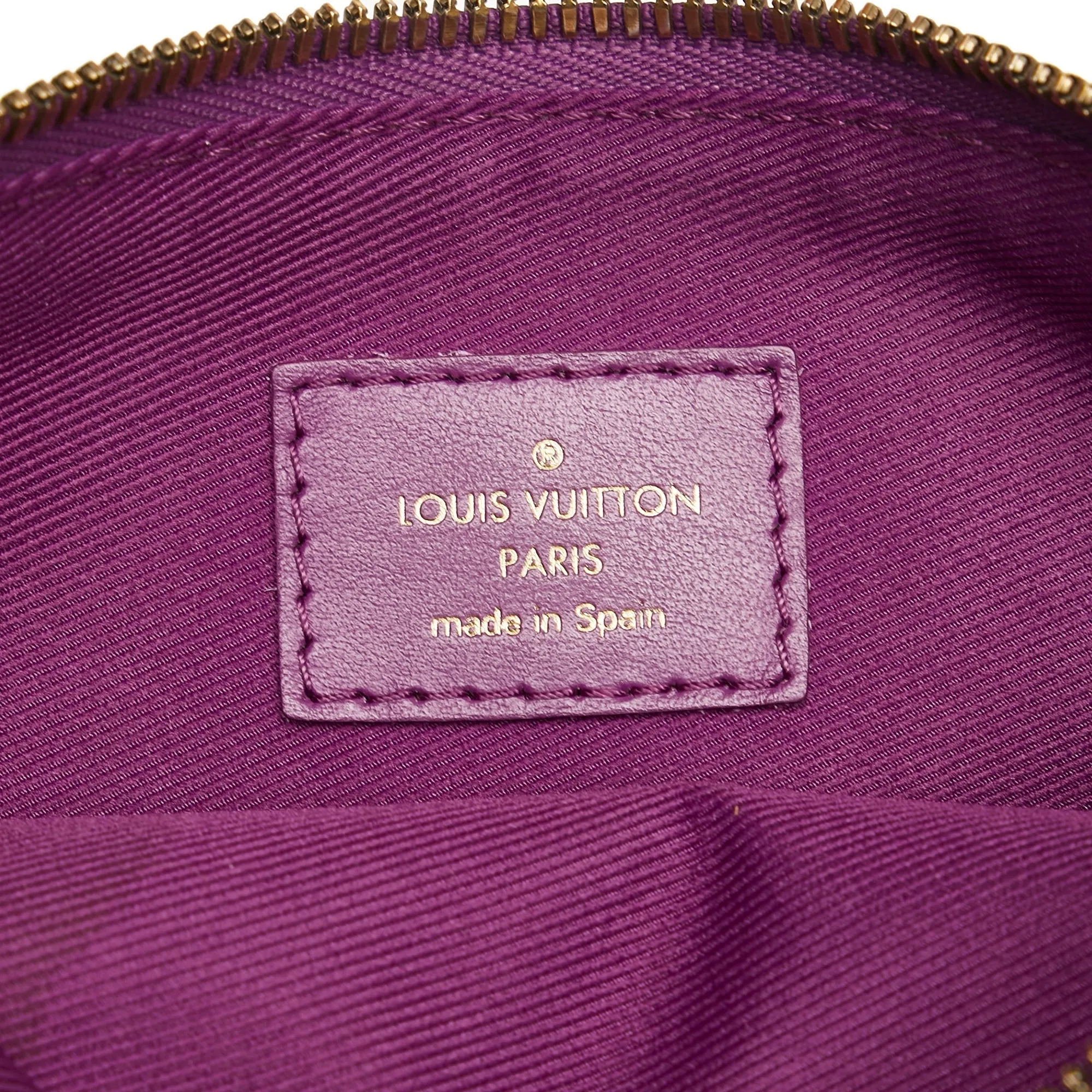 Brown Louis Vuitton Monogram Double Flat Messenger