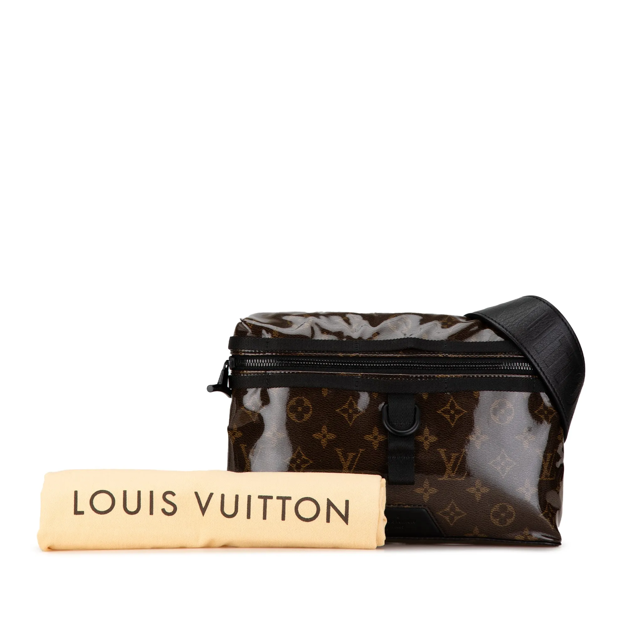 Brown Louis Vuitton Monogram Glaze Messenger PM Crossbody Bag
