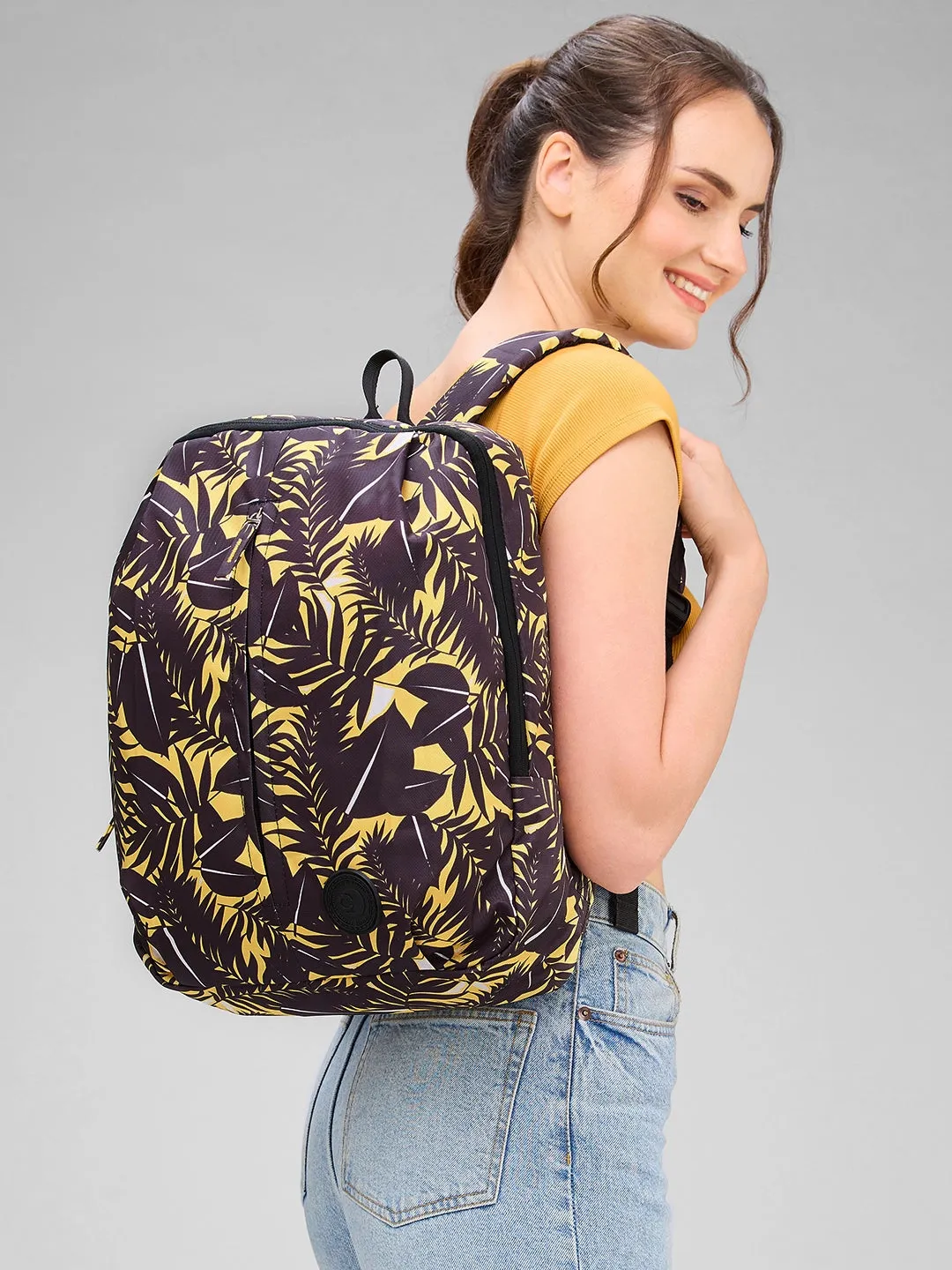 Caprese Eddy Laptop Backpack Large Black
