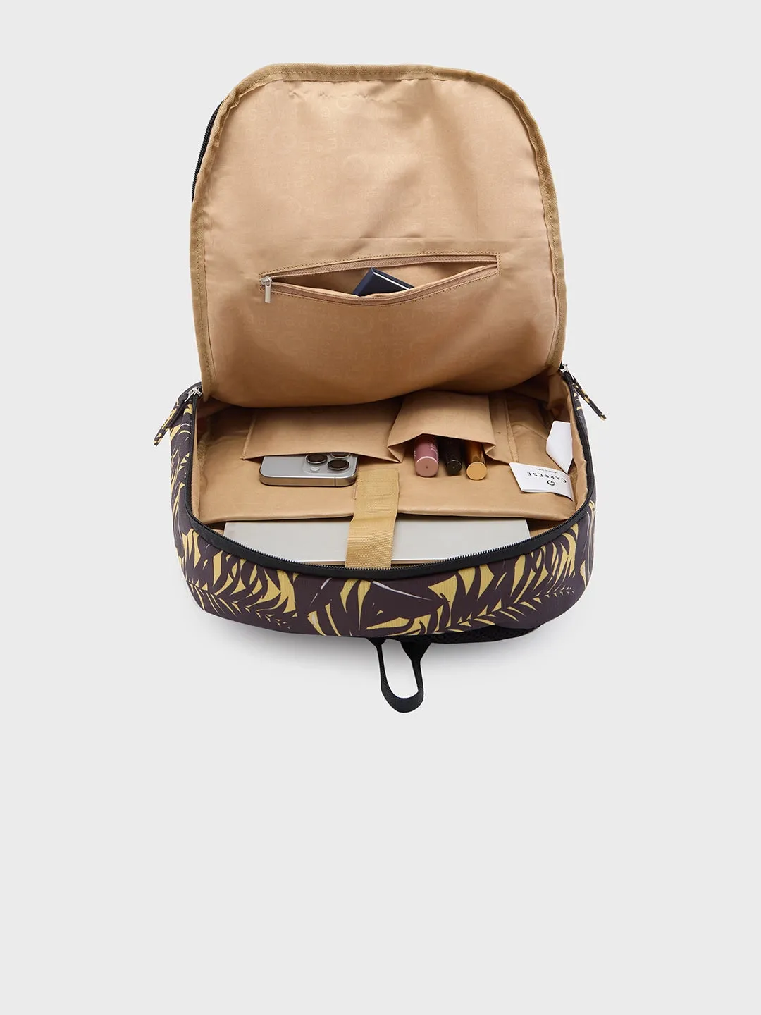 Caprese Eddy Laptop Backpack Large Black