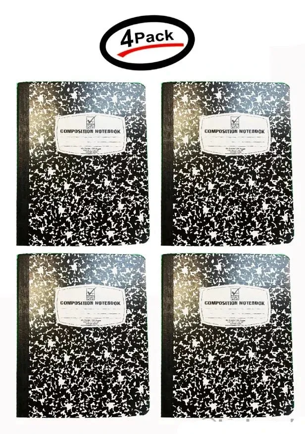 Check Plus Composition Notebook 100 Sheet 9.5" X 7.5" In College Rule