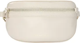 Chrysansmile Genuine Leather Belt Bag Crossbody Fanny Packs for Women Men White Fashion Waist Packs