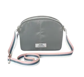 Earth Squared - Voyage Half Moon Messenger Bag - Grey - 21x16x5cms