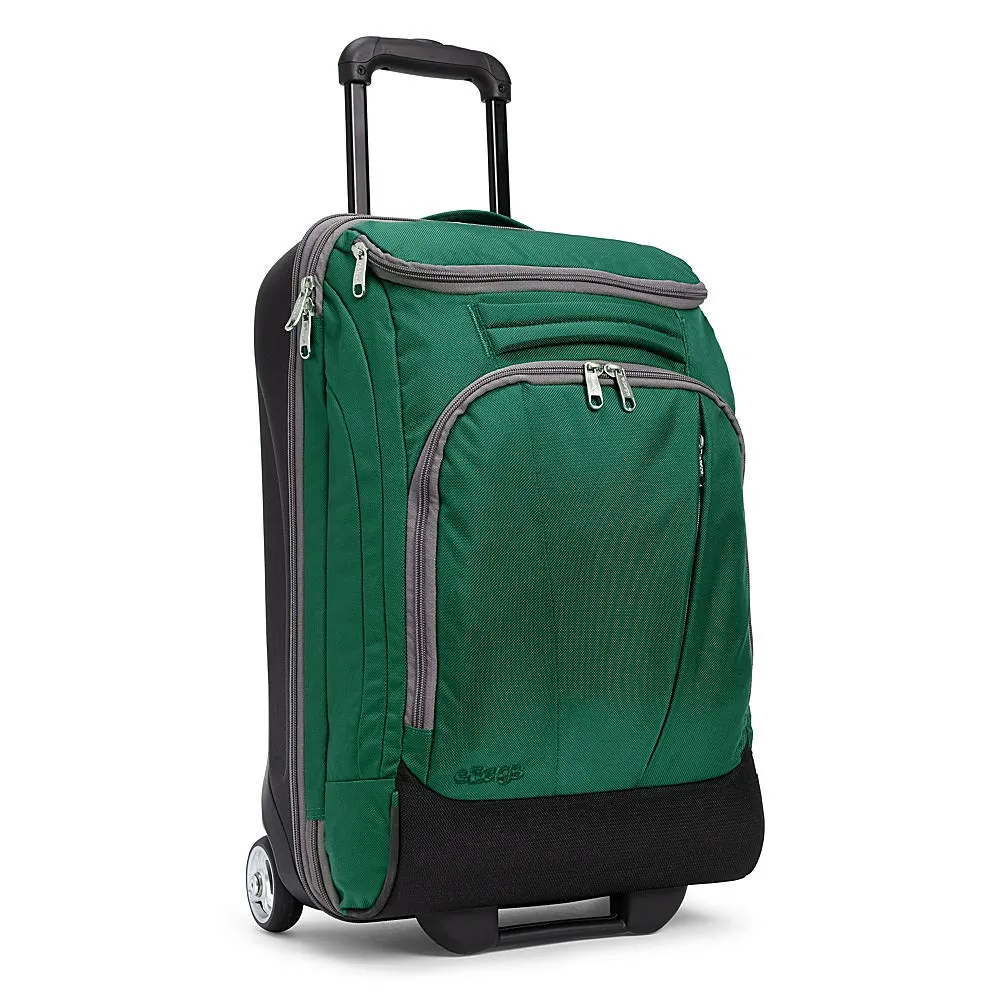 eBags TLS Mother Lode Mini 21 Inch Wheeled Duffel Bag Luggage - Carry-On - (Emerald)