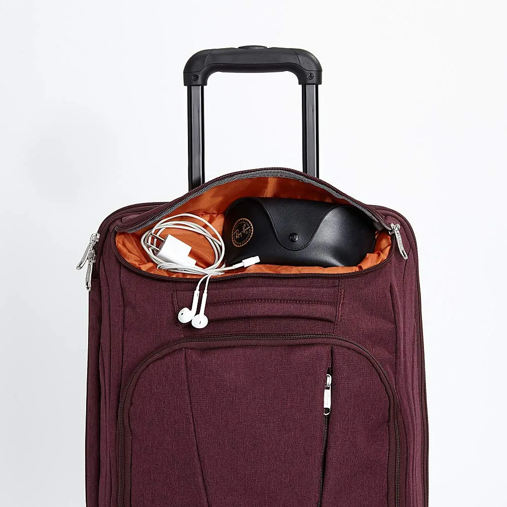 eBags TLS Mother Lode Mini 21 Inch Wheeled Duffel Bag Luggage - Carry-On - (Emerald)