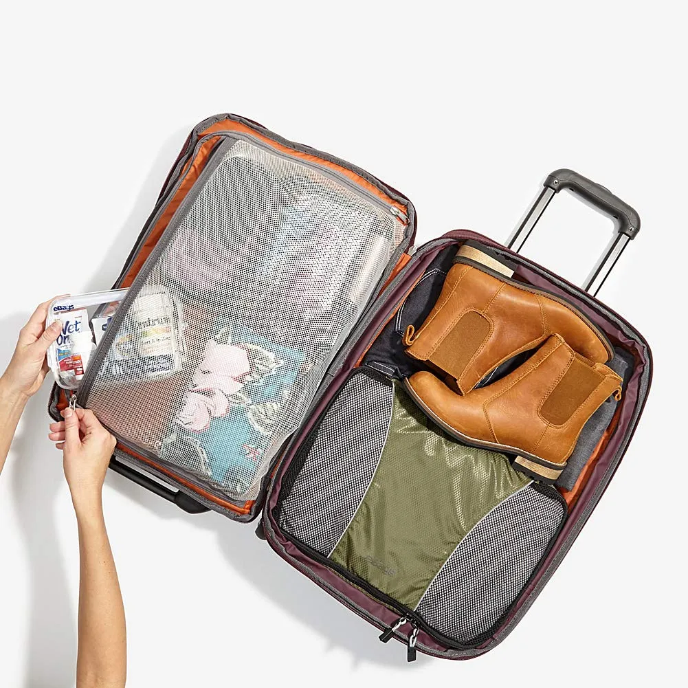 eBags TLS Mother Lode Mini 21 Inch Wheeled Duffel Bag Luggage - Carry-On - (Tropical Turquoise)