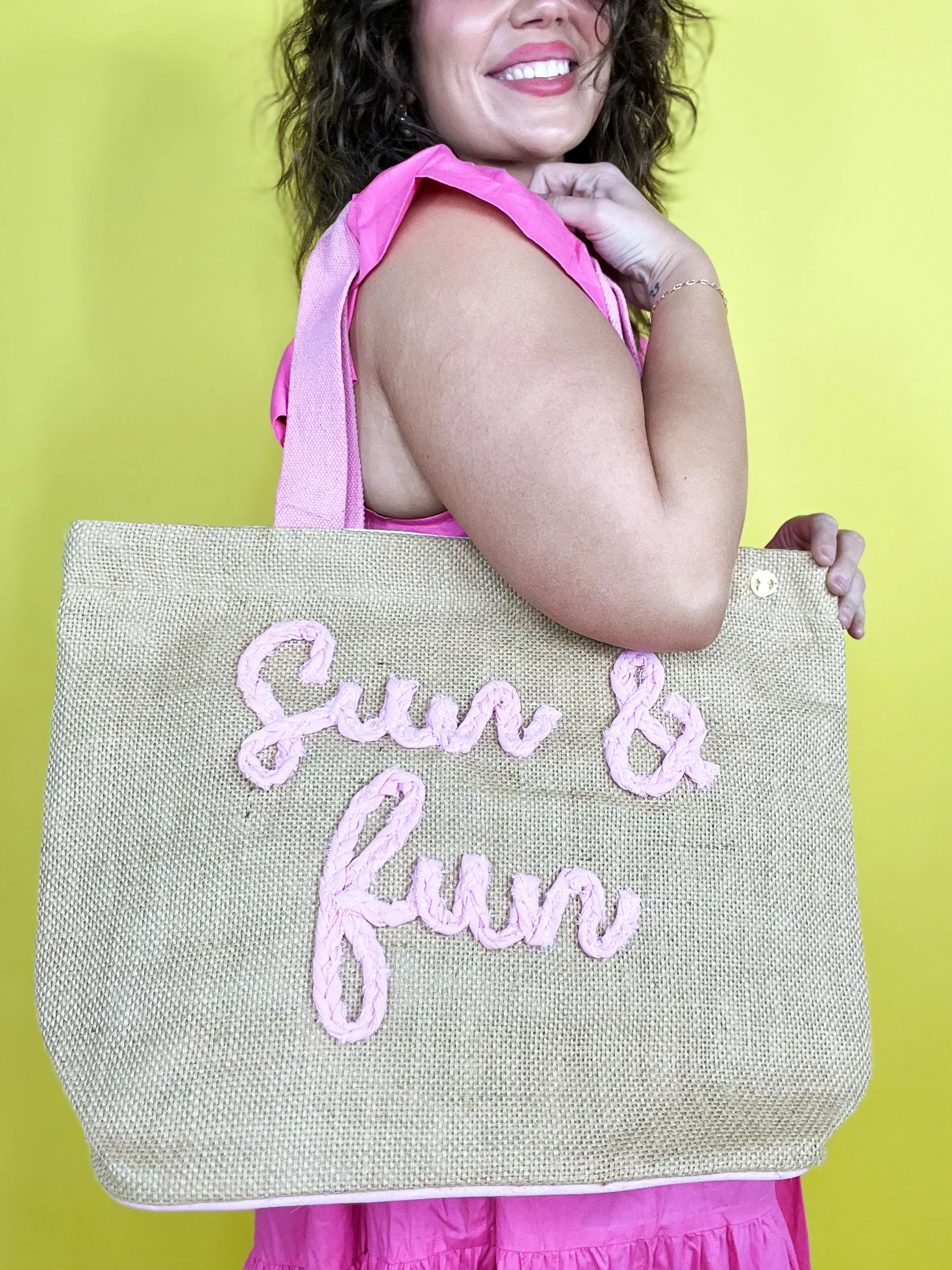 Embroidered Tote Bag