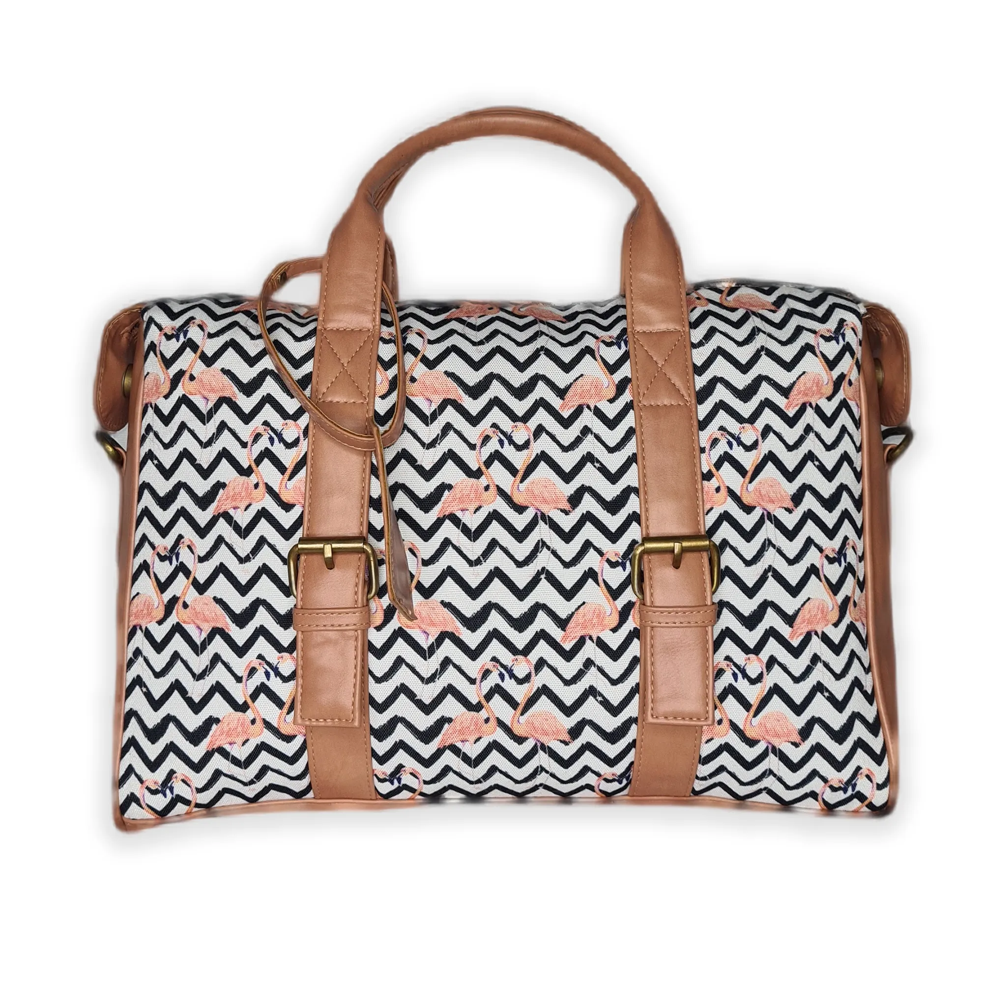 Enigma Laptop Messenger Bag - Flamingo