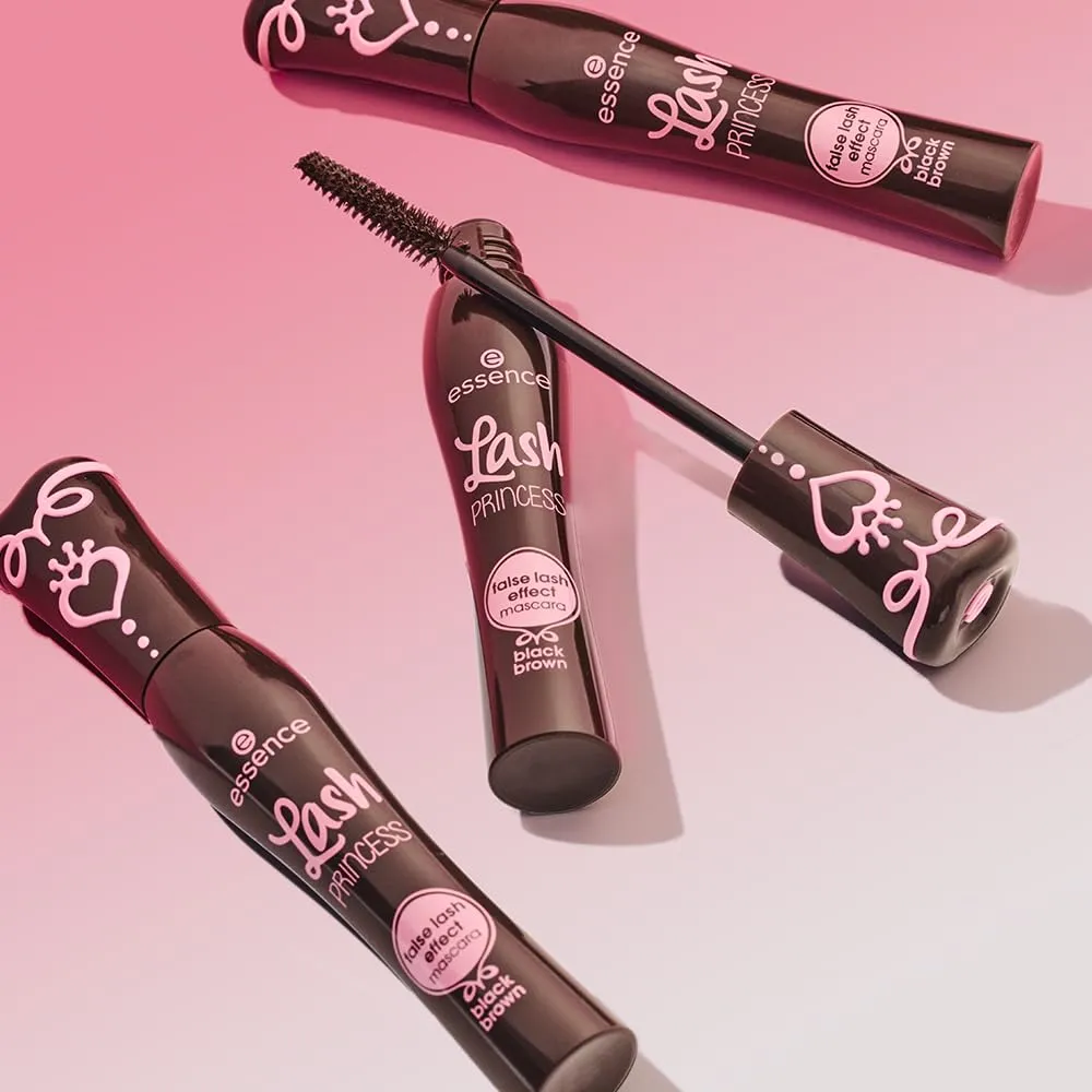 essence | Lash Princess False Lash Effect Mascara Brown (1 Pack) | Intense Volume, Length & Definition | Vegan, Cruelty Free & Paraben Free