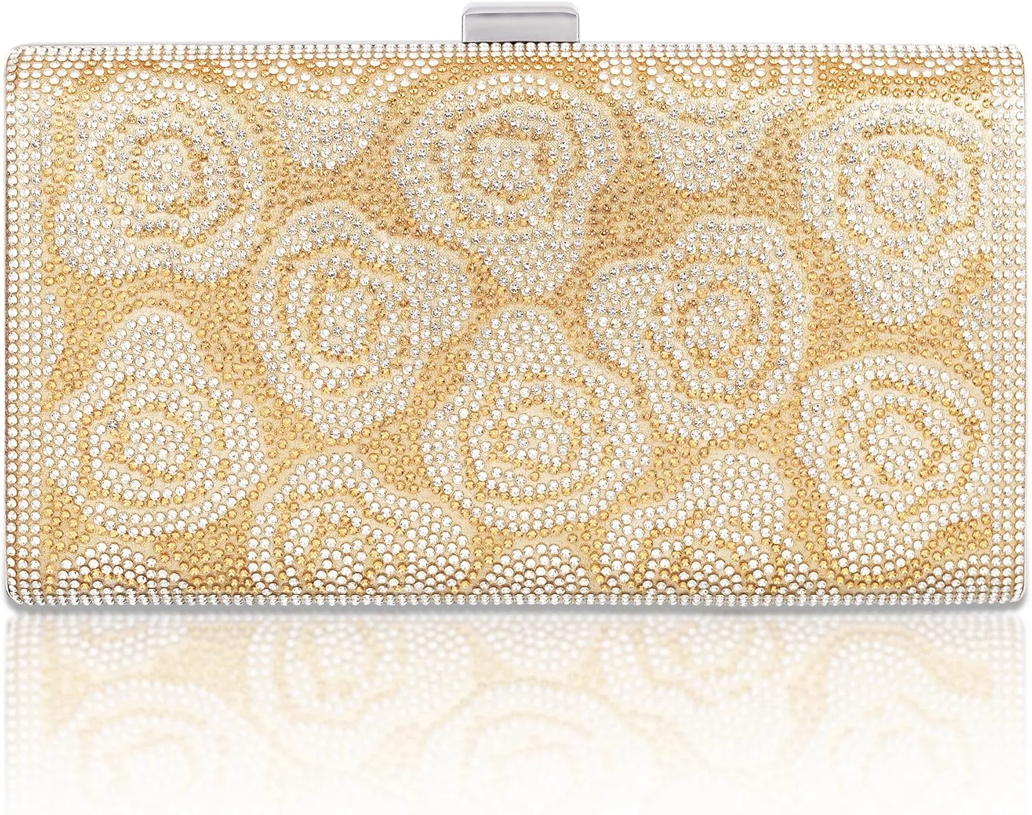 Evening Clutch Pearl Purse for Women, Party Clutches Bag Wedding Formal Handbags