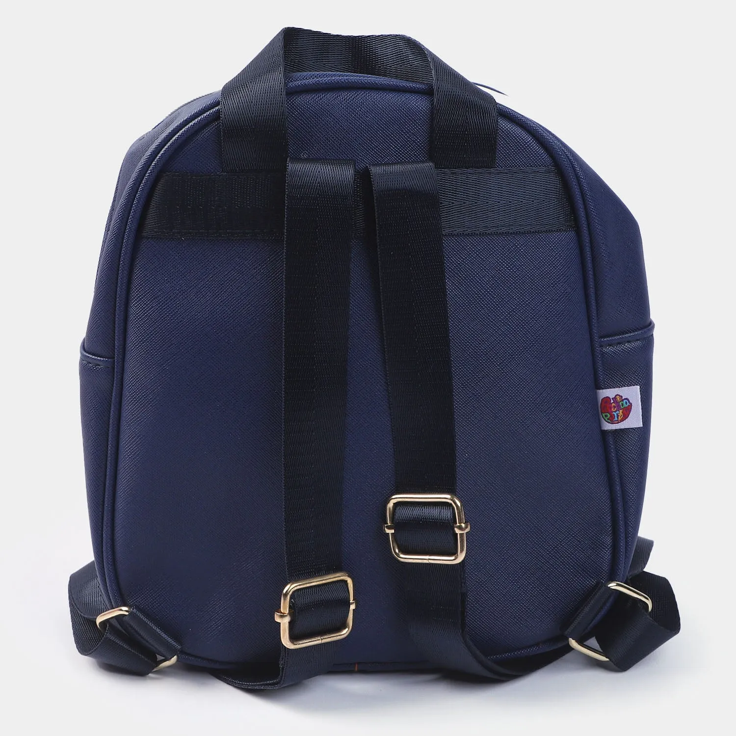 Fancy Backpack Cute Face Design Blue