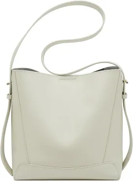 FOXLOVER Leather Bucket Tote Purse for Women Designer Tote Bag and Handbags Shoulder Bag with Pockets and Magnetic Snap