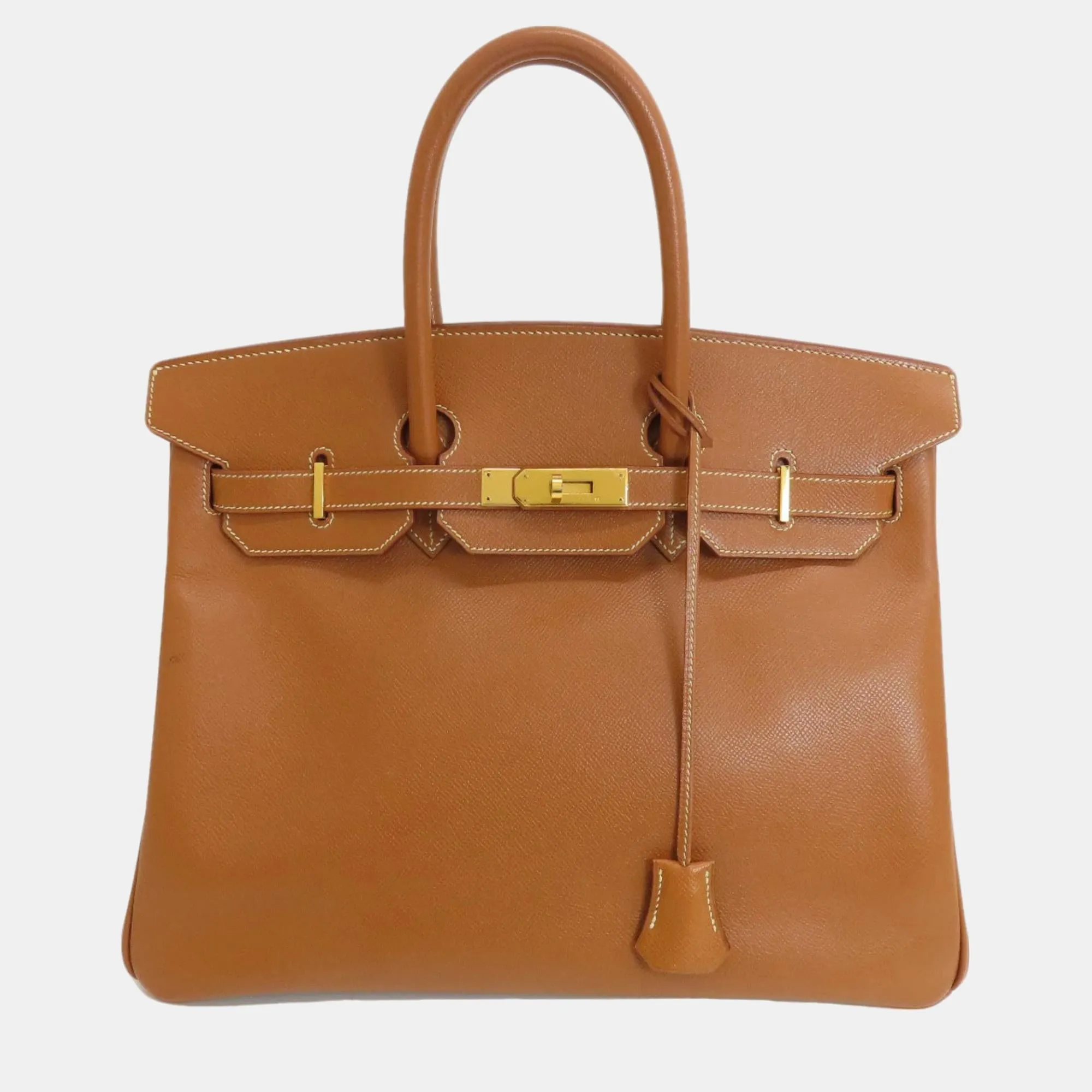 Gold Couchvel Birkin 35 Handbag