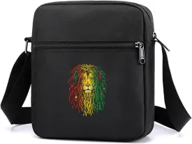 Gothic Crossbody Bag Mini Messenger Bags Goth purse With Adjustable Straps