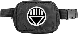Green Lantern Blackest Night Black Lantern Logo Belt Bag, Crossbody Fanny Pack for Women and Men, Adjustable