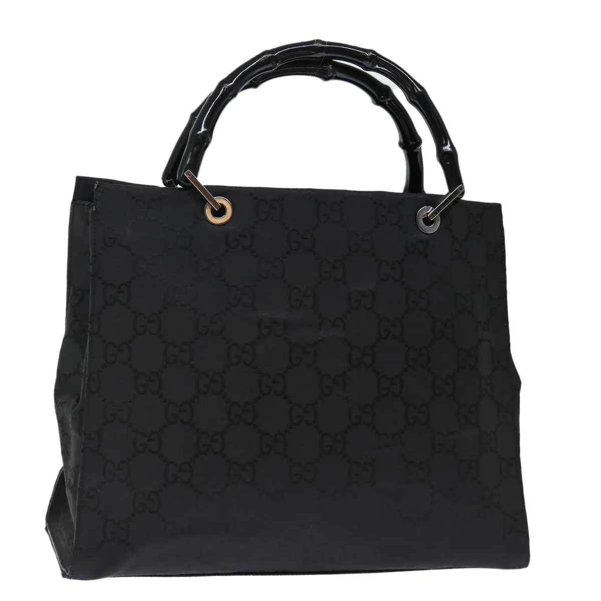 Gucci Bamboo  Canvas Tote Bag ()