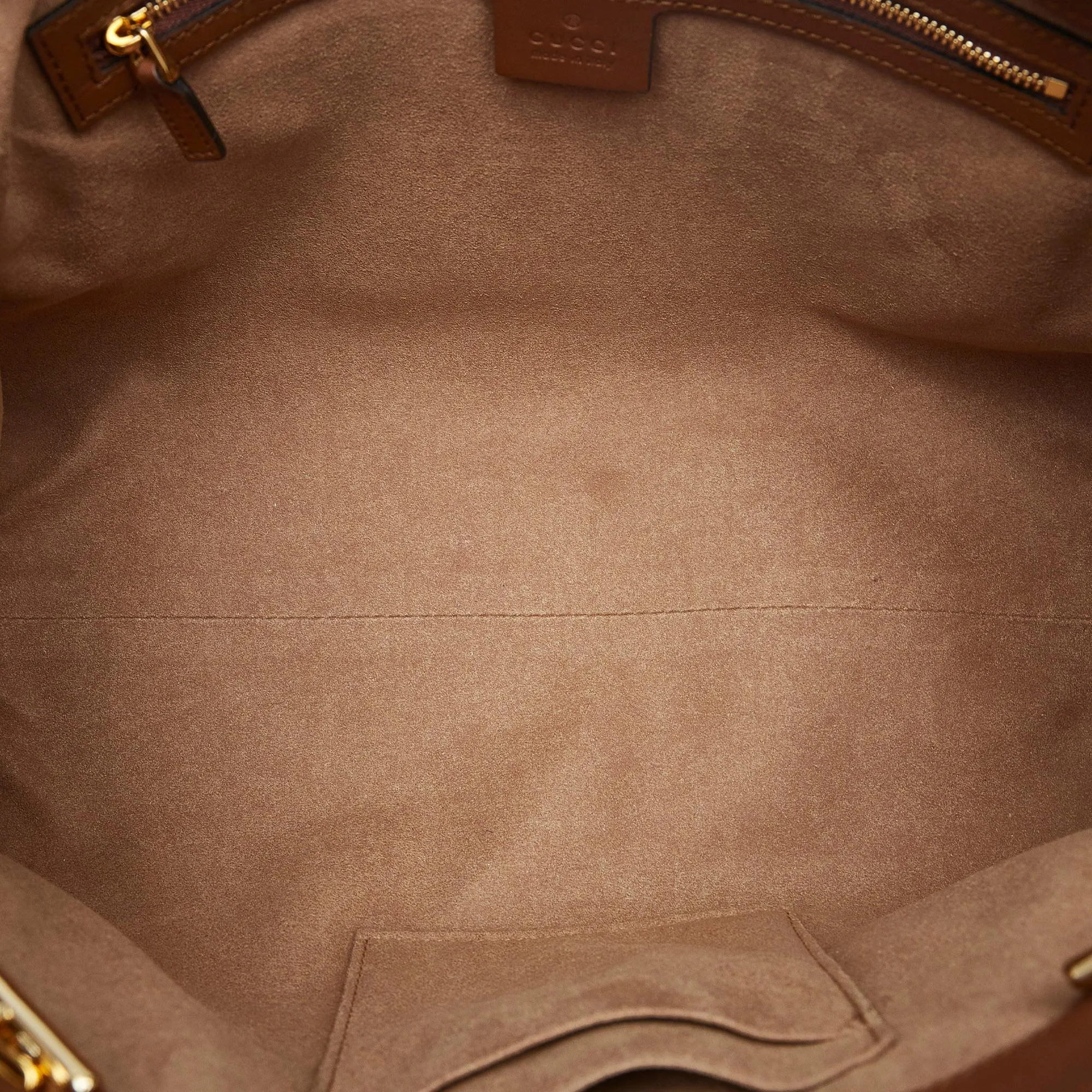 Gucci Medium GG Supreme Padlock Tote Bag (SHG-OWy58p)