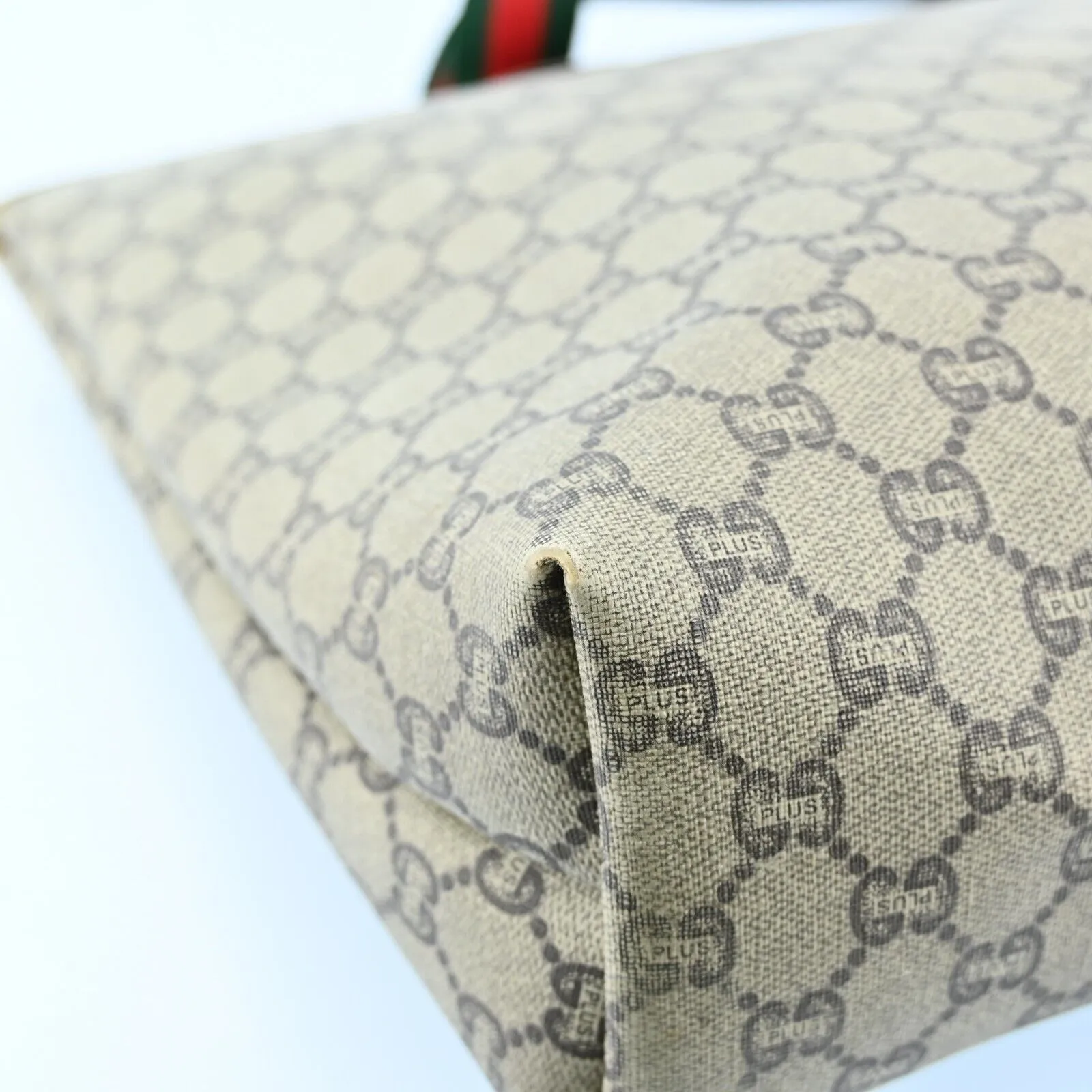 Gucci Plus Tote Bag Sherry Line Browns