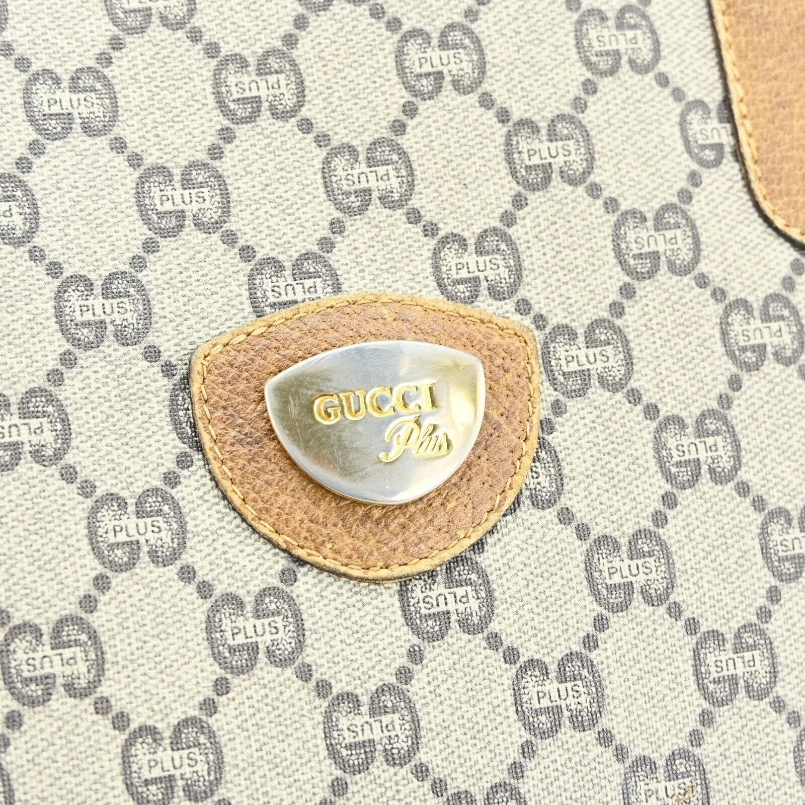Gucci Plus Tote Bag Sherry Line Browns
