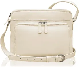 ili New York Genuine Leather Crossbody Bags for Women - Premium RFID Blocking Shoulder Bag Organizer with Adjustable Strap