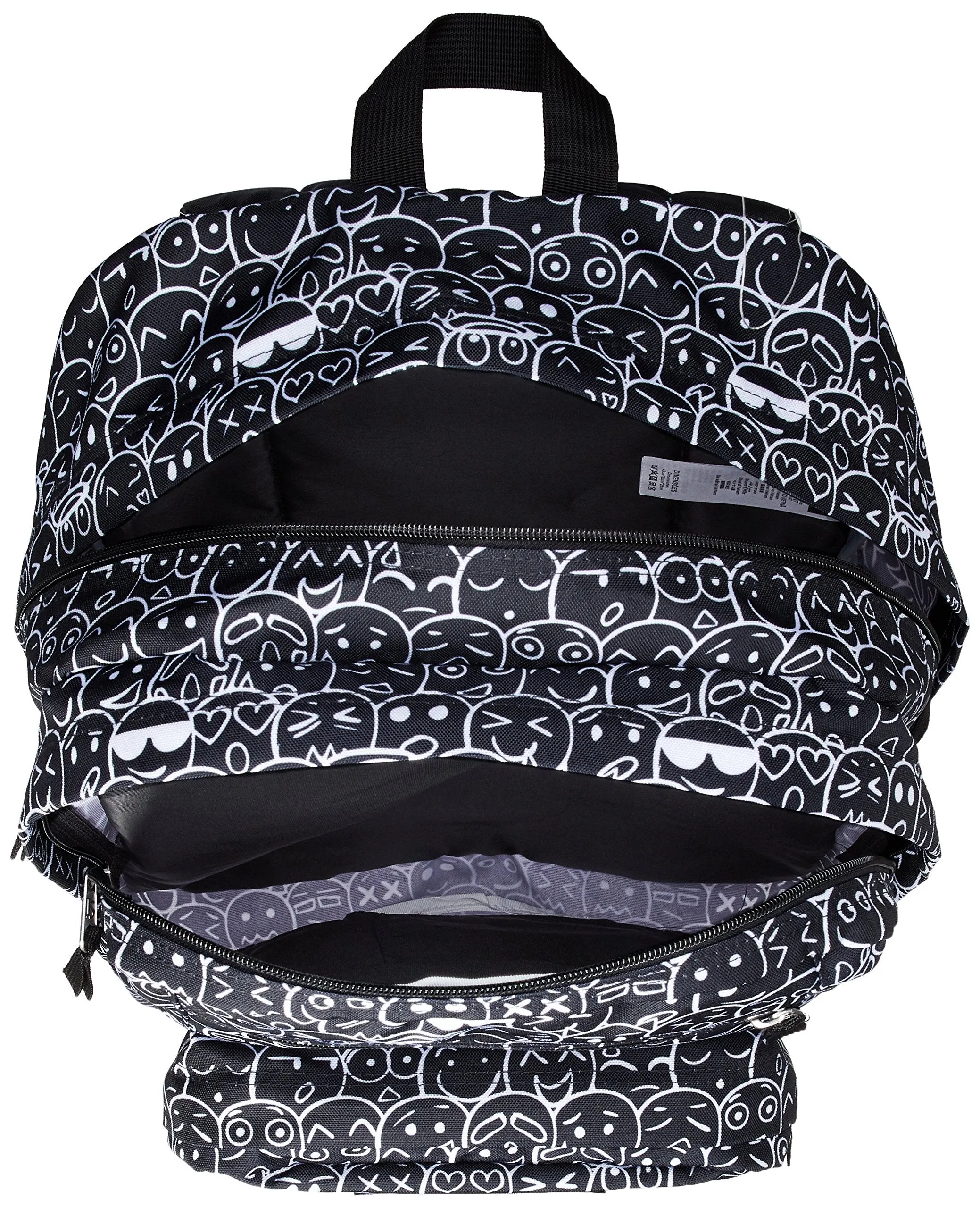 JanSport JS00TDN749J Big Student Backpack (Emoji Crowd)