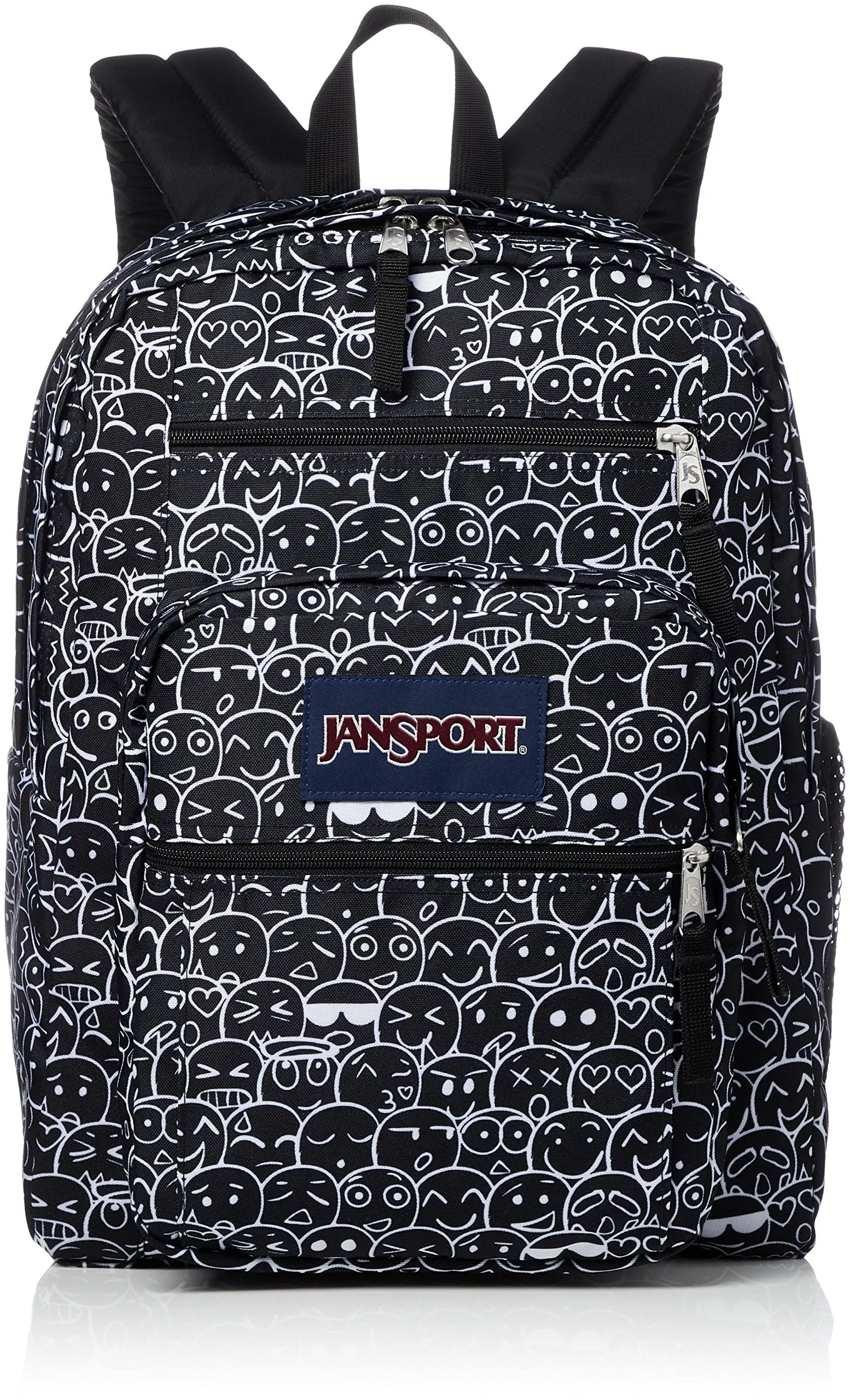 JanSport JS00TDN749J Big Student Backpack (Emoji Crowd)