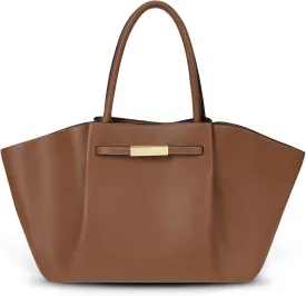 Juoxeepy Tote Bag Faux Leather Work Bag for Women Soft Grained Leather Top Handle Bag Trendy Luxury Hobo Handbag Purse