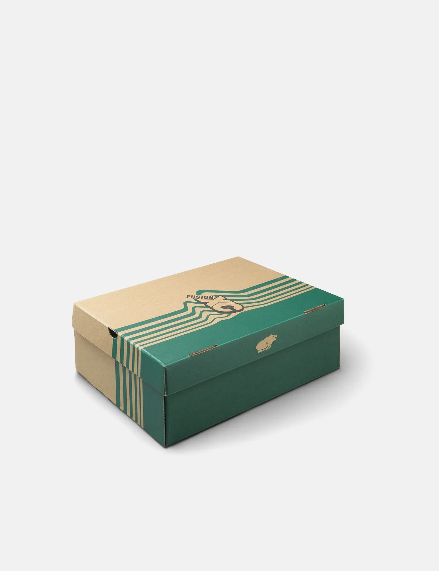 Karhu Fusion XC Trainers - Silver Lining/Dark Forest