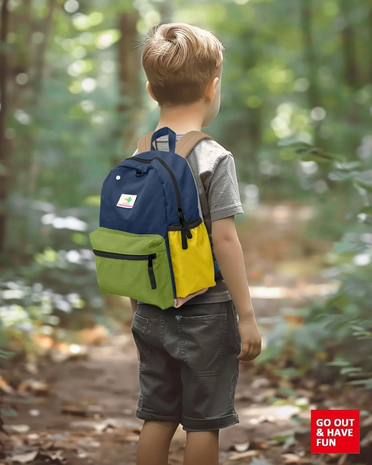 Kids' Backpacks for Girls & Boys - Kindergarten & Elementary School, Small Child Toddler Backpack, 13" H, Ages 3-5