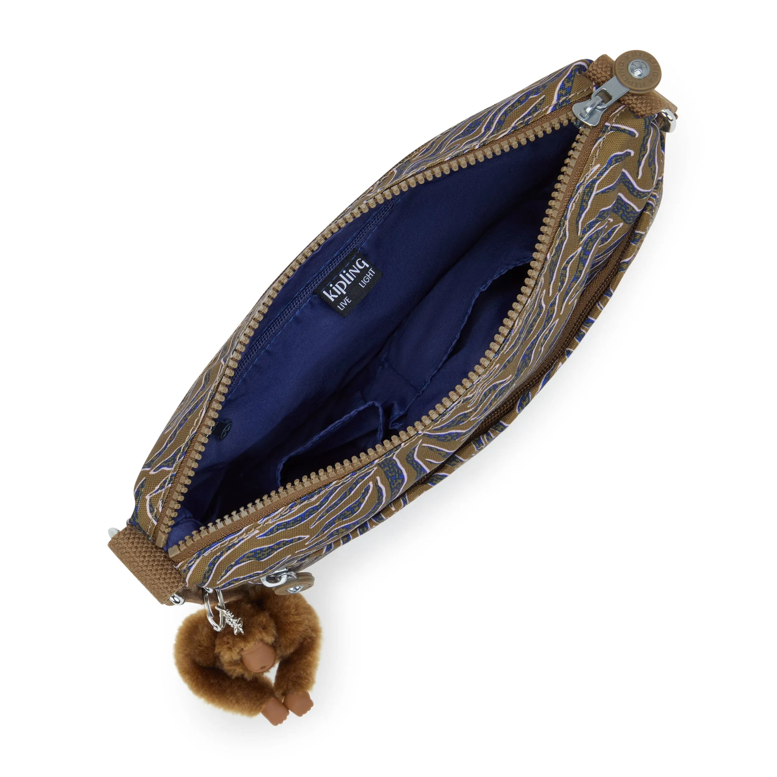 Kipling Arto Undersea Leaves Medium Crossbody Bag I4854-1PR
