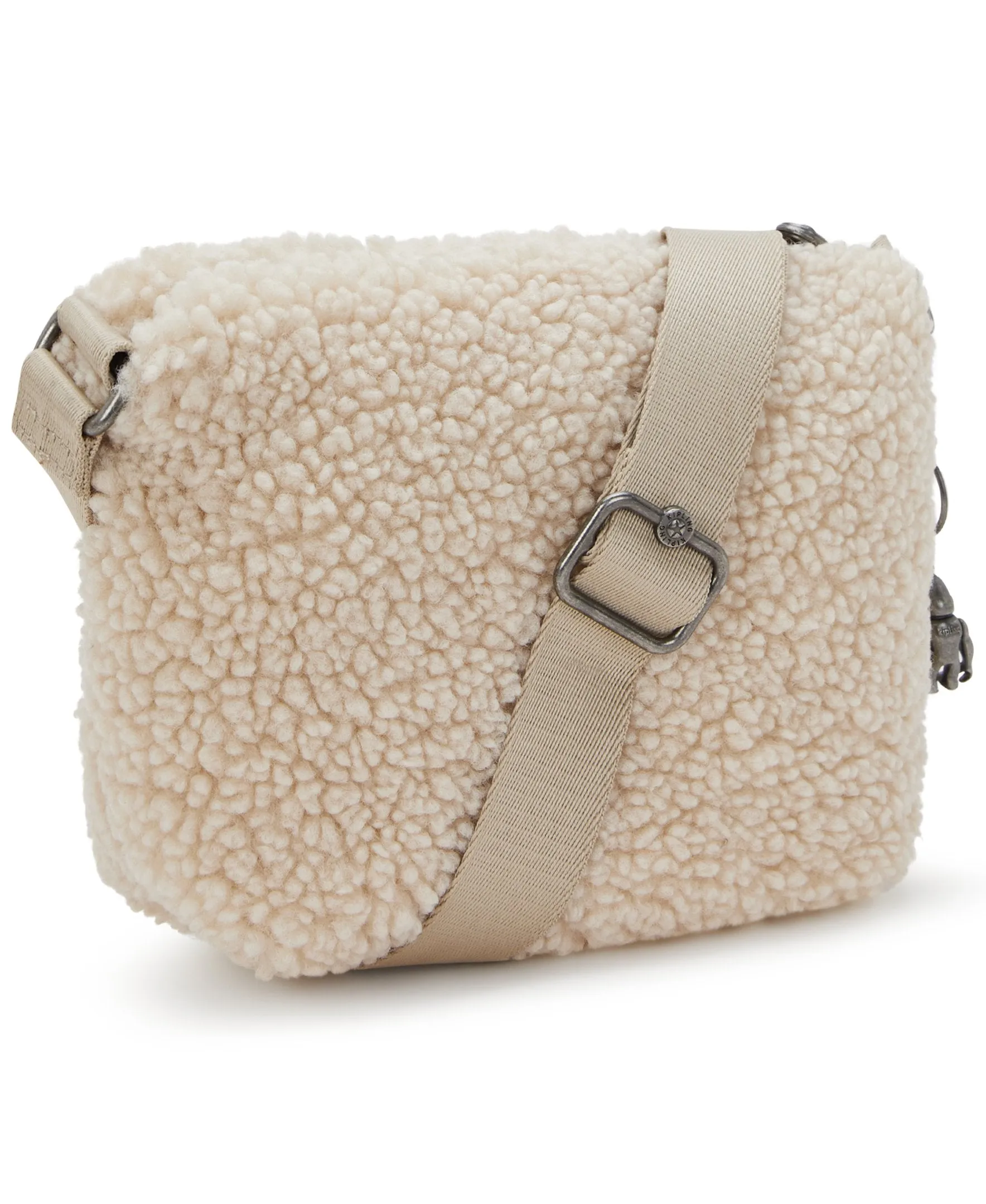 Kipling Ayna Natural Fuzz Small Crossbody Bag I4894-8PF