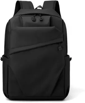 Laptop Travel Backpack Business Commuter Backpack Computer Backpack Suitable For 15.6 Inch Laptop (Black)