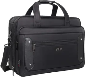 Large Briefcases For Men Canvas Tote Bag Laptop Case Computer Bag Work Bags Business Mens Bag Office Carrying Cases