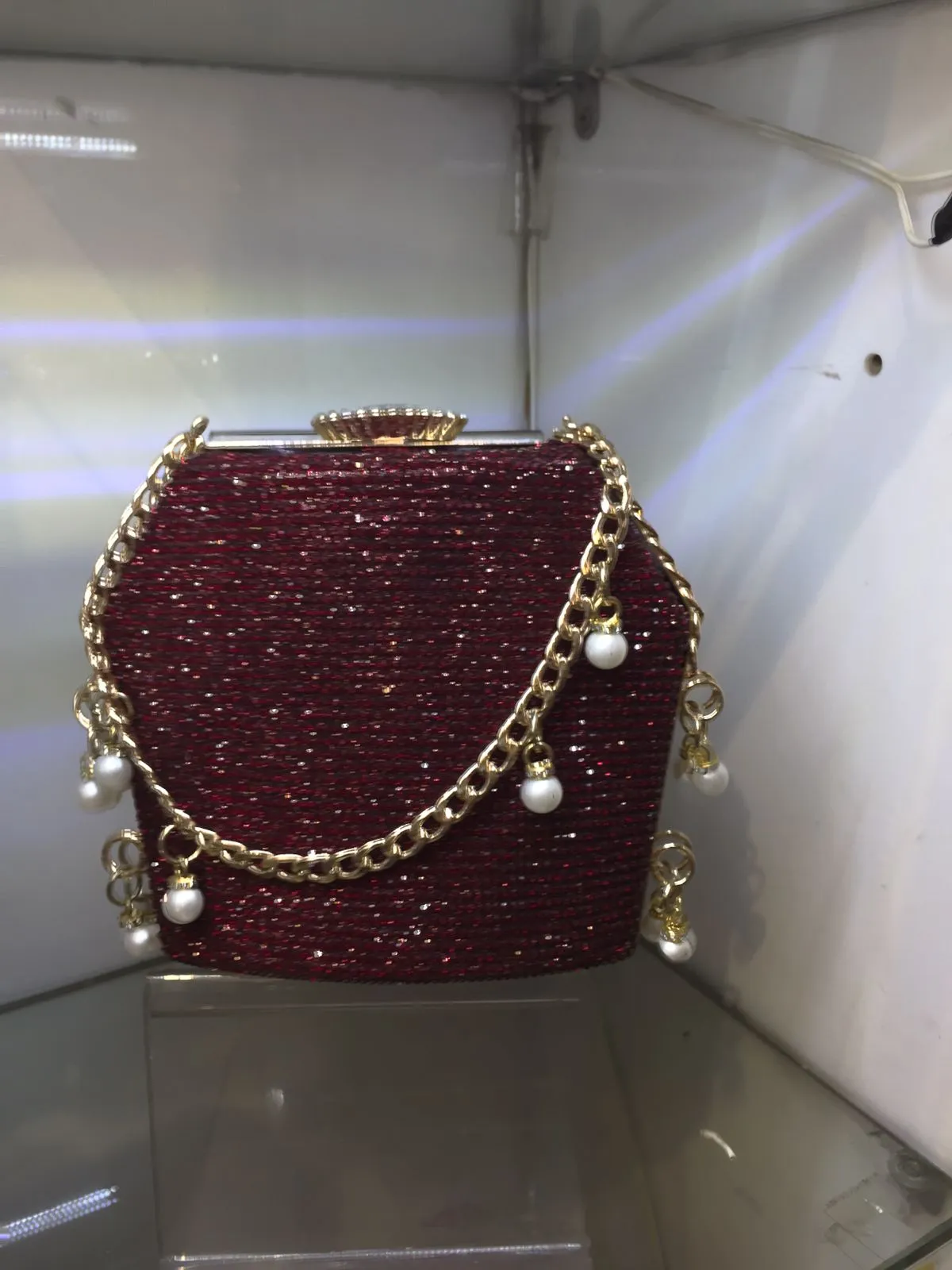Maroon | Fancy Clutch for women
