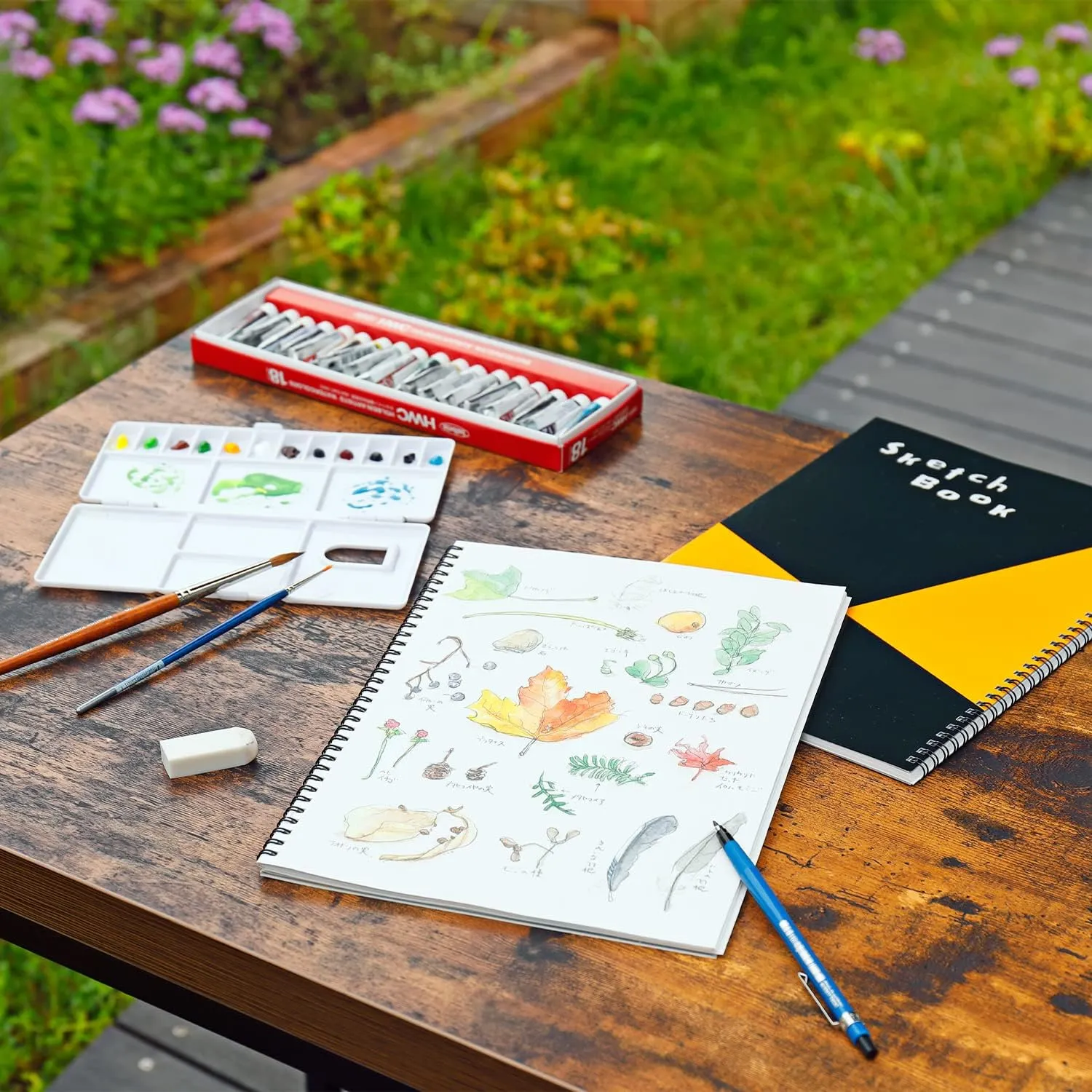 Maruman ZUAN Sketchbook 13.86 x 9.88 Inches (B4), Unruled, 24 pages (S120)