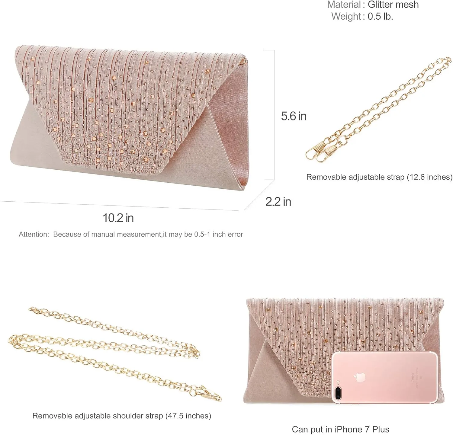 Mihawk Women's Clutch Purses and Bags - Evening Clutches and Handbags
