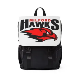 Milford Hawks Unisex Casual Shoulder Backpack