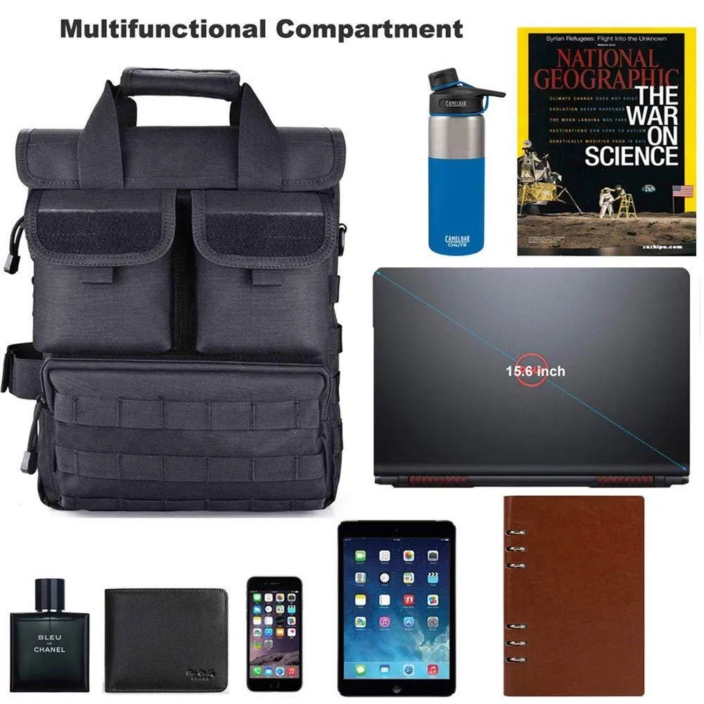 Molle Briefcase Laptop Messenger Bag