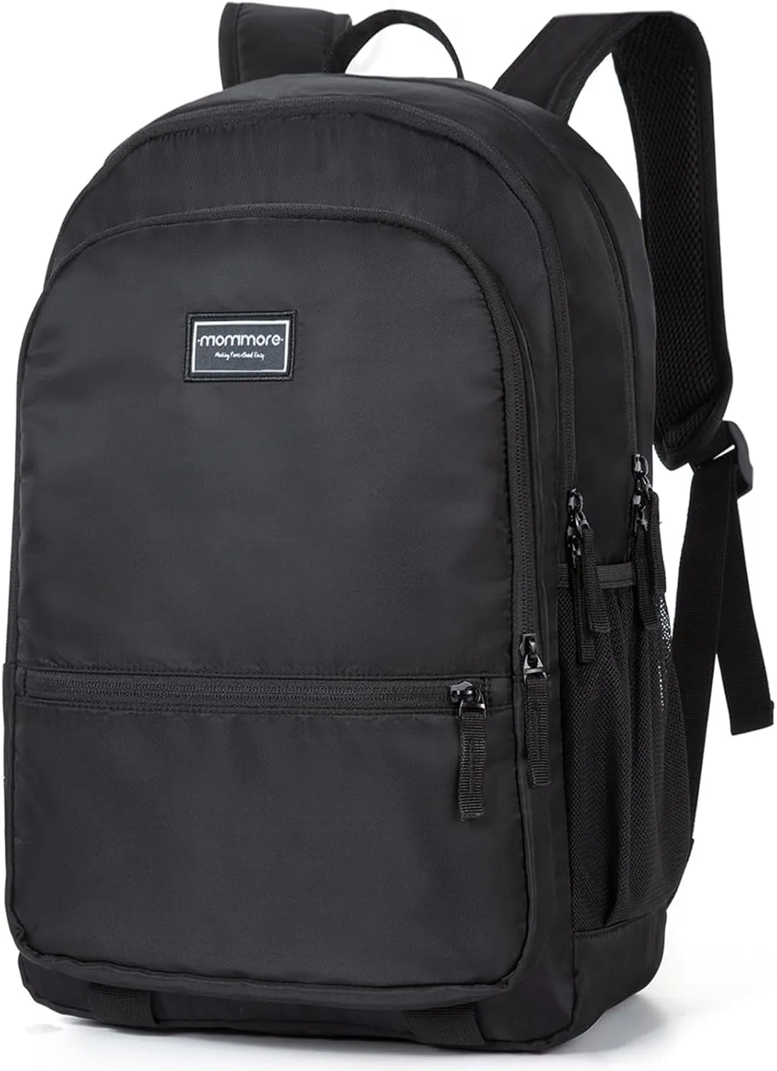 mommore School Backpack 3 Large Compartments Work Bookbag Water Resistant Lightweight Backpacks Casual Travel Backpack