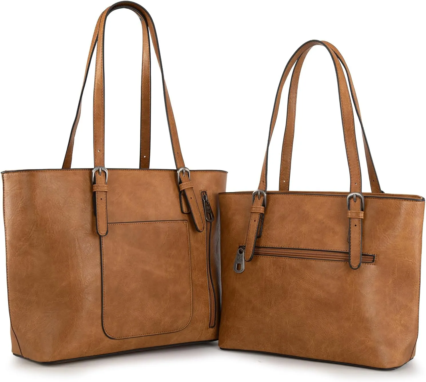 Montana West Tote Bag for Women Large Purse and Handbags Set Embossed Collection Purse 2Pcs Set