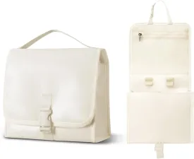Mum's memory Large-Capacity Hanging Toiletry Bag  Water-Resistant Travel Makeup Bag with Multiple Compartments for Shampoo, Conditioner, Skincare, Makeup Brushes, and Toiletries