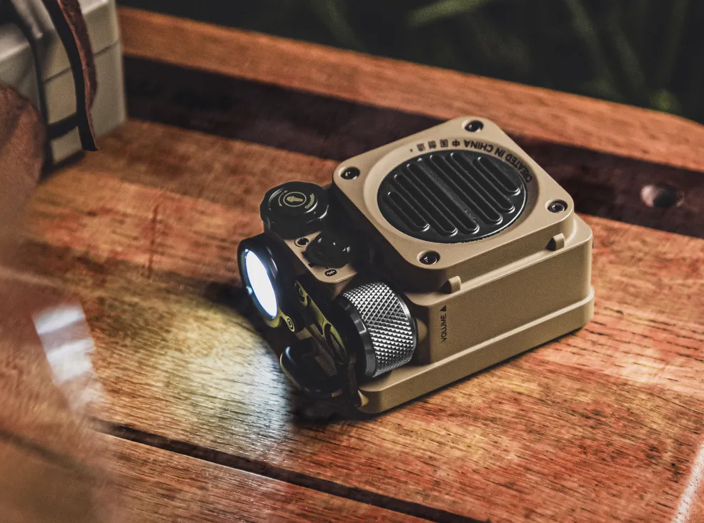 MUZEN Wild Mini Rugged Outdoor Portable Bluetooth Speaker