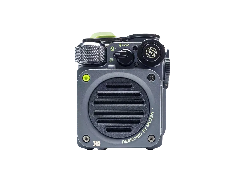 MUZEN Wild Mini Rugged Outdoor Portable Bluetooth Speaker