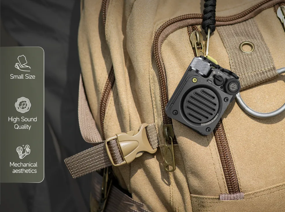 MUZEN Wild Mini Rugged Outdoor Portable Bluetooth Speaker